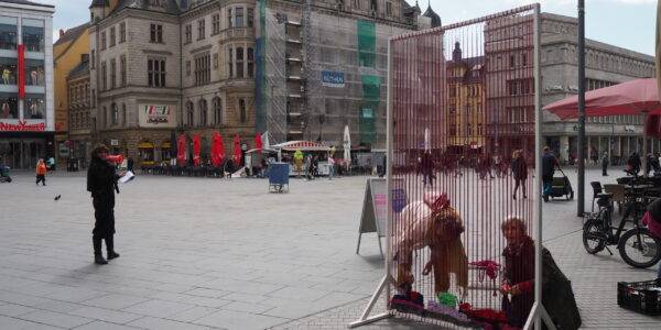 Weben in der Öffentlichkeit